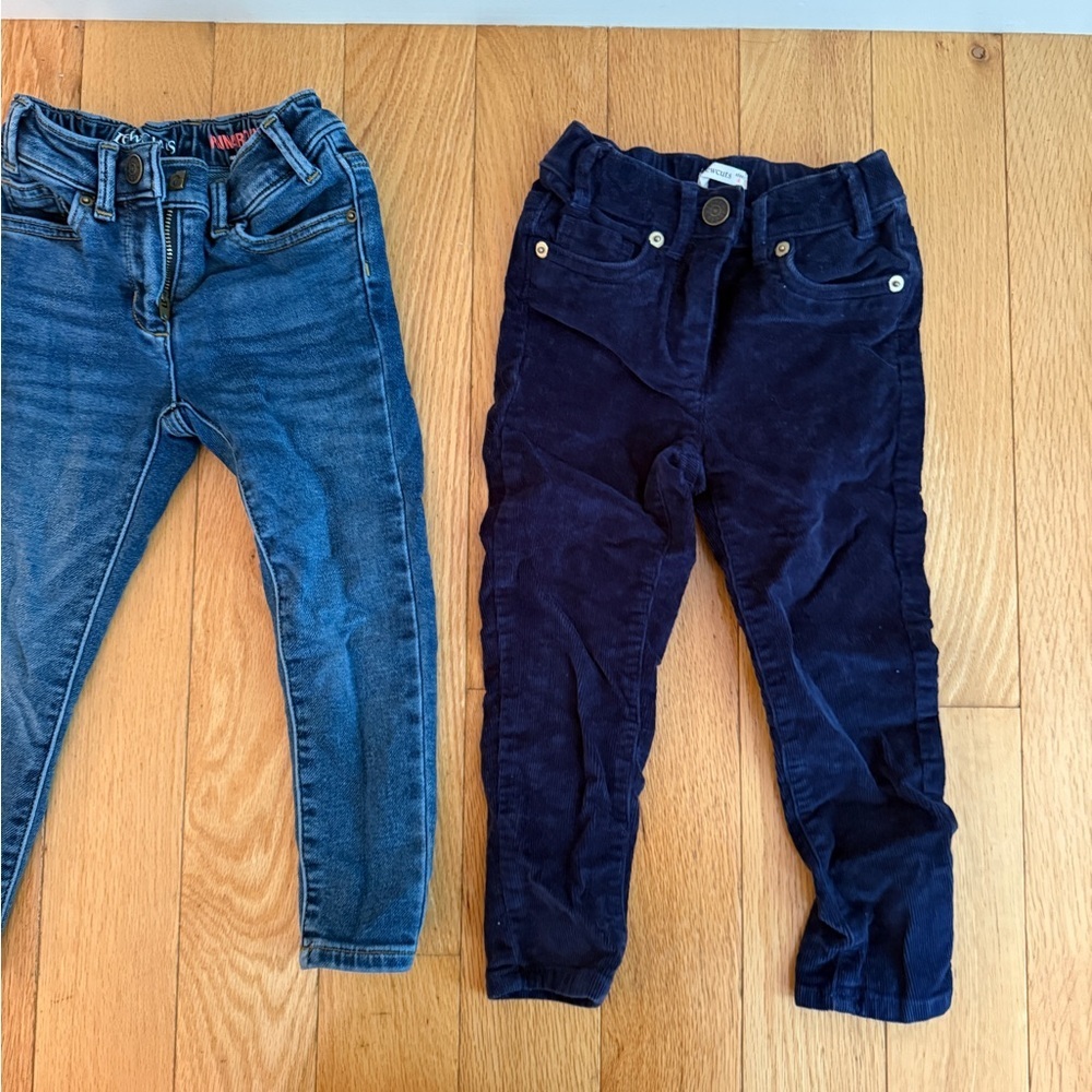 Crewcuts Kids Blue and Navy Jeans Set